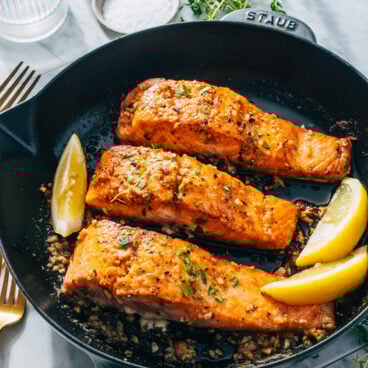 Garlic Butter Lemon Salmon