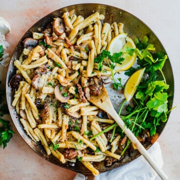 Mushroom pasta