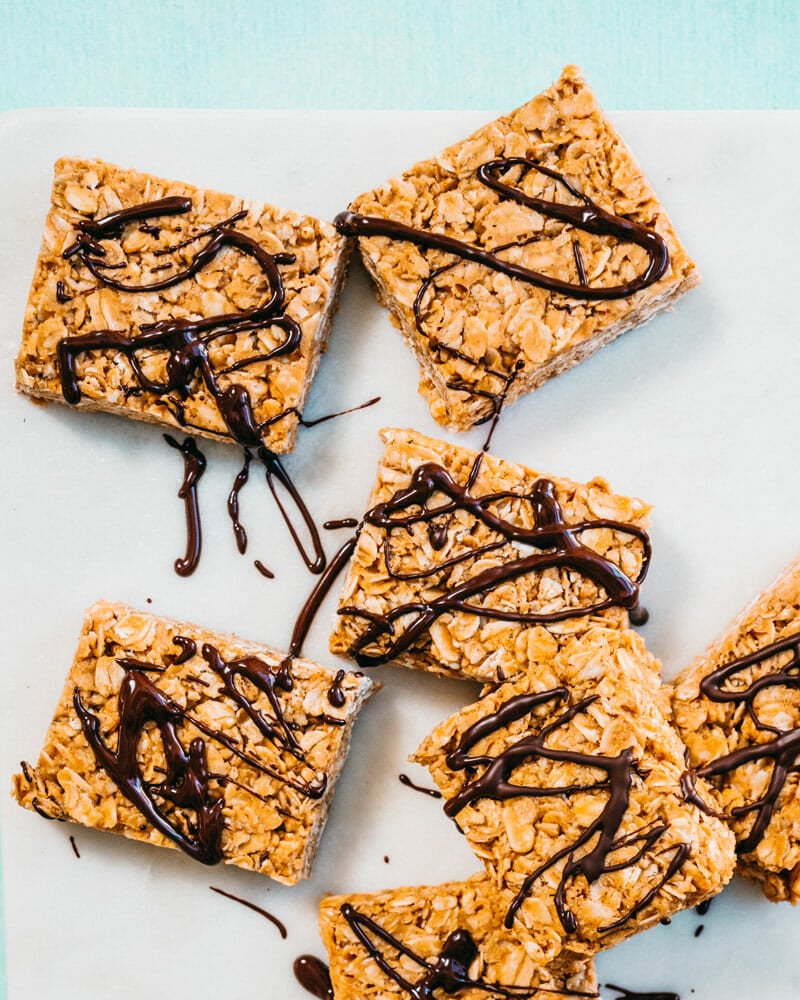 Peanut butter oatmeal bars