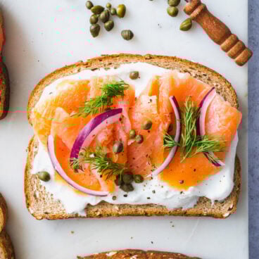 Salmon Toast