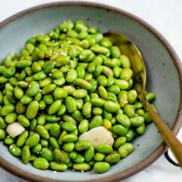 Shelled edamame recipe