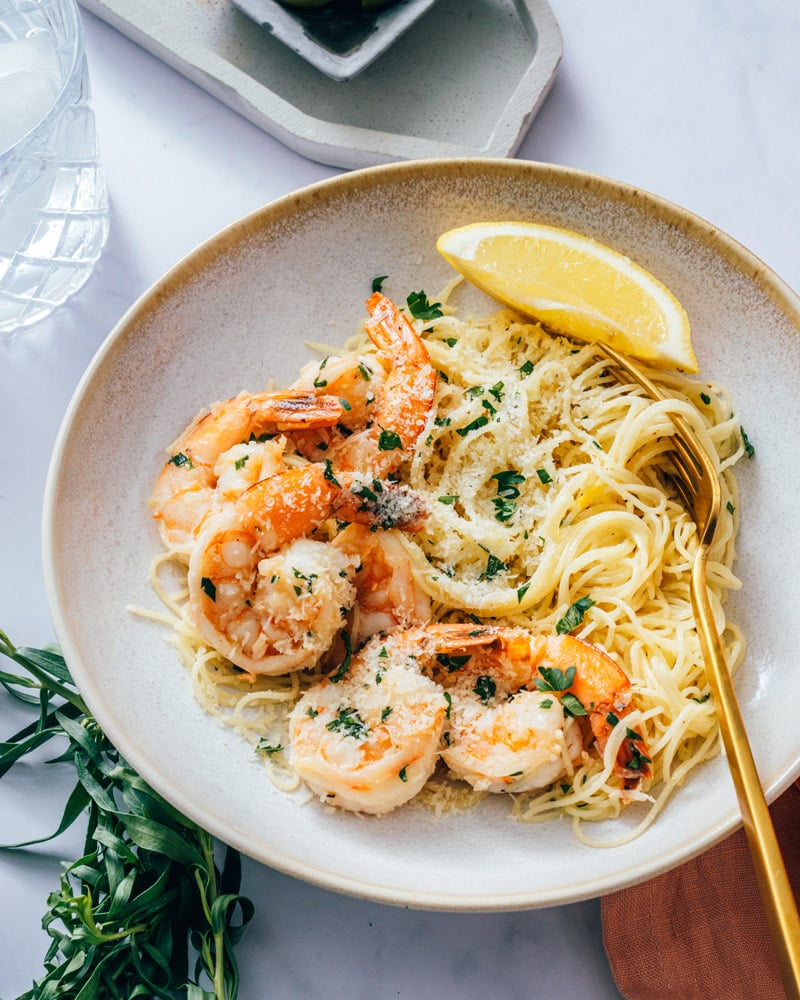 Shrimp Scampi Pasta
