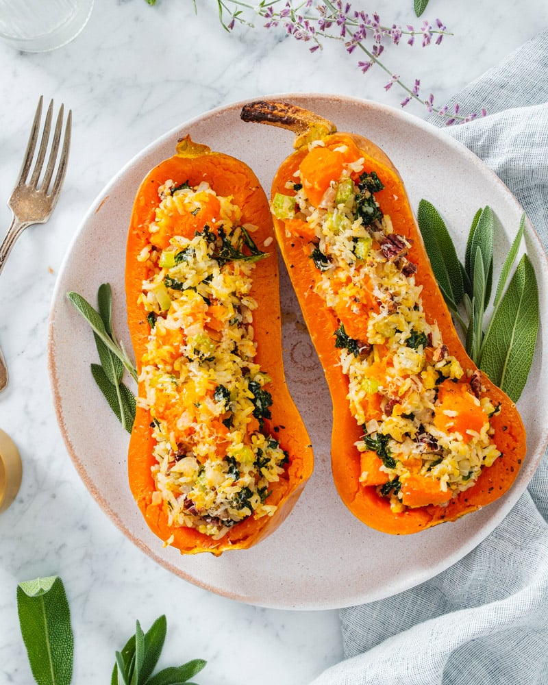 Stuffed Butternut Squash