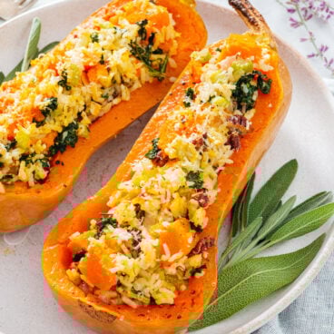Stuffed Butternut Squash